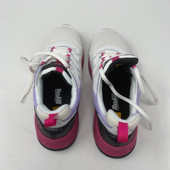 CAT Caterpillar P91498 Women's Streamline Runner ASTM Size 8  Pink  White NIB - Picture 5 of 10